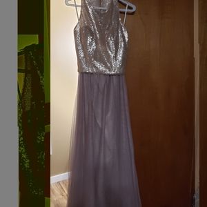 Gold Top Bridesmaid Dress